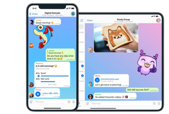 Telegram官网中文应用界面展示